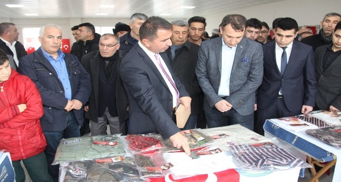 Yozgat’ta şehit emanetleri sergisi açıldı