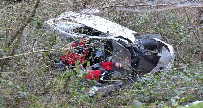 Giresun’da trafik kazası: 3 yaralı