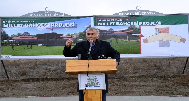 Isparta’ya Şehit Jandarma Uzman Çavuş Yunus Emre Millet Bahçesi