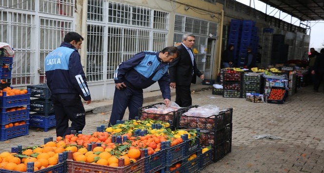 Mardin’de sebze hali ve marketlere fiyat denetimi