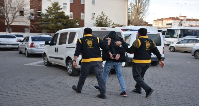 Aksaray’da aranan 3 şüpheli tutuklandı
