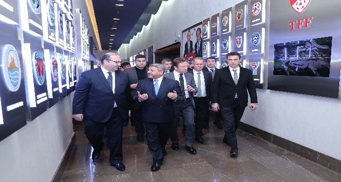 Katar Emniyet Teşkilatı’ndan TFF’ye ziyaret