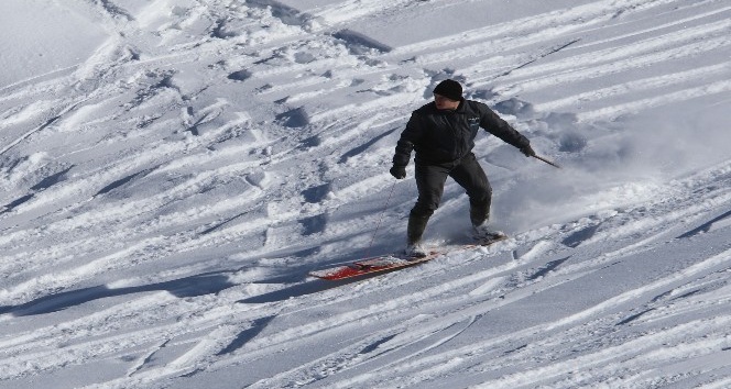 Rize’de ’Petranboard’ ile snowboard heyecanı yaşandı