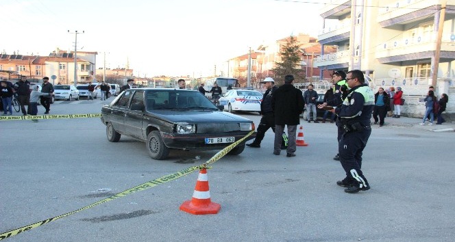 Karaman’da otomobil ile motosiklet çarpıştı: 2 yaralı