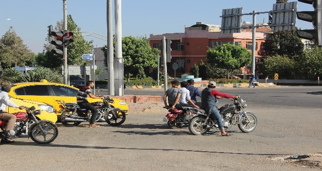 Kilis’teki araçların yarısı motosiklet