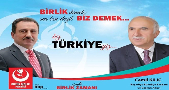 Reşadiye Belediye Başkanı Kılıç, BBP’den aday oldu