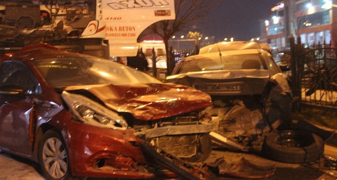 Giresun’da zincirleme kaza: 3 yaralı