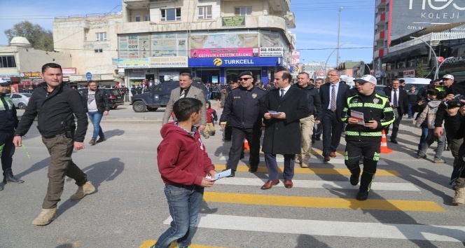Silopi’de ’Öncelik hayatın, öncelik yayanın’ etkinliği
