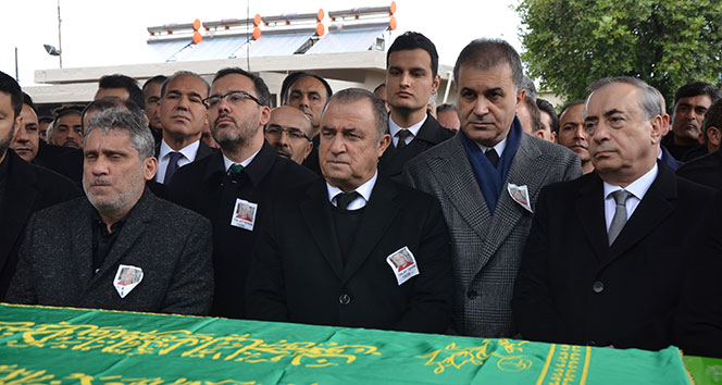 Fatih Terim’in babası Talat Terim son yolculuğuna uğurlandı