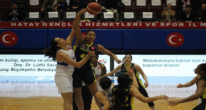 FIBA Kadınlar Avrupa Ligi: Hatay Büyükşehir Belediyespor: 50 - Fenerbahçe: 78