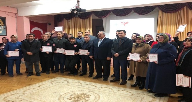 Koruma altındaki çocuklara hizmet veren personele eğitim verildi