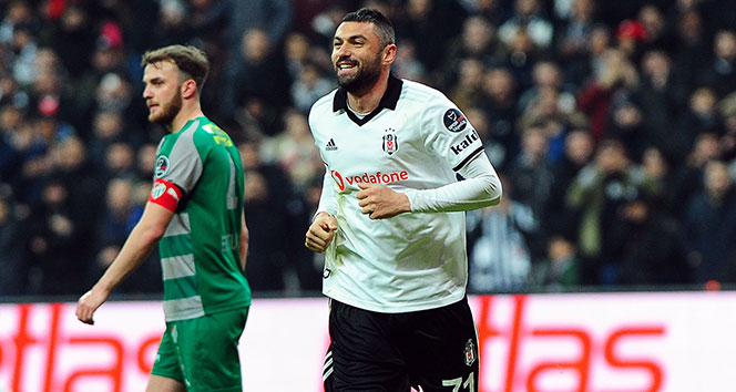 Burak Yılmaz, 4 bin 130 gün sonra Beşiktaş formasıyla gol attı