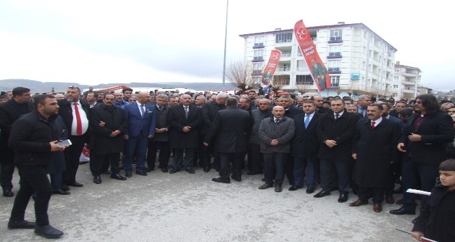 MHP, Çiçekdağı ve Köseli seçim irtibat bürolarını açtı