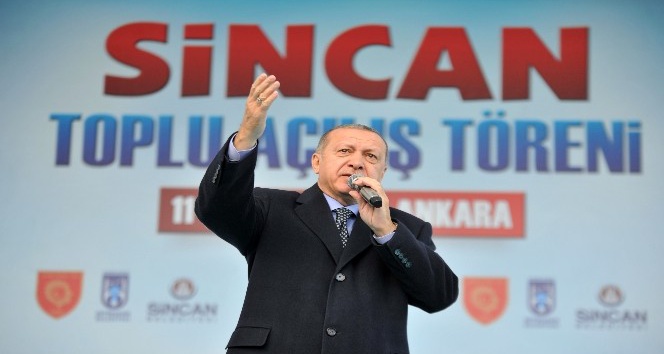 Cumhurbaşkanı Erdoğan: “Milletimizin sırtına yapışanlara meydanı bırakmayacağız”