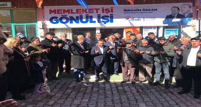 Akseki Cevizli’de AK Parti SKM açıldı