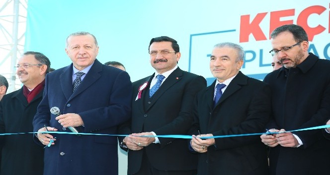 Cumhurbaşkanı Erdoğan, Keçiören’nin büyük yatırımlarını hizmete açtı