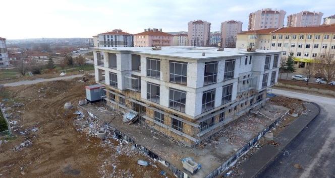 Bağbaşı bölgesi aile yaşam merkezi inşaatı son aşamada