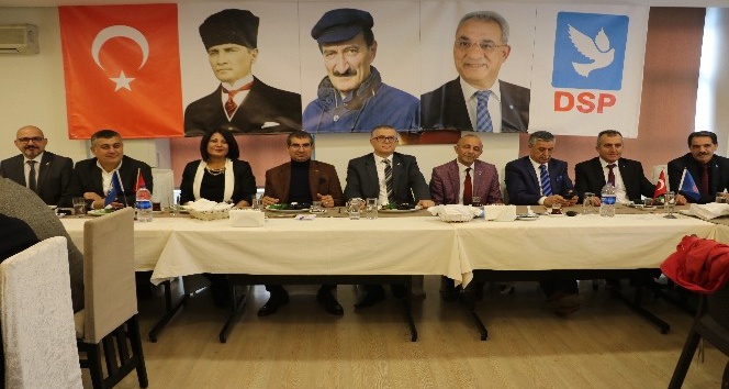 DSP Antalya’da adaylar tanıtıldı