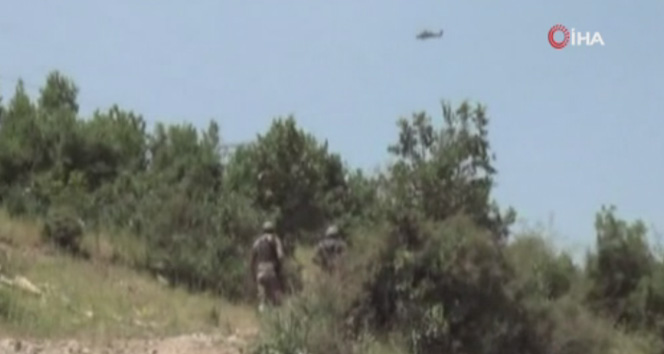 Bestler Dereler bölgesinde PKK’nın 6 sığınağı imha edildi
