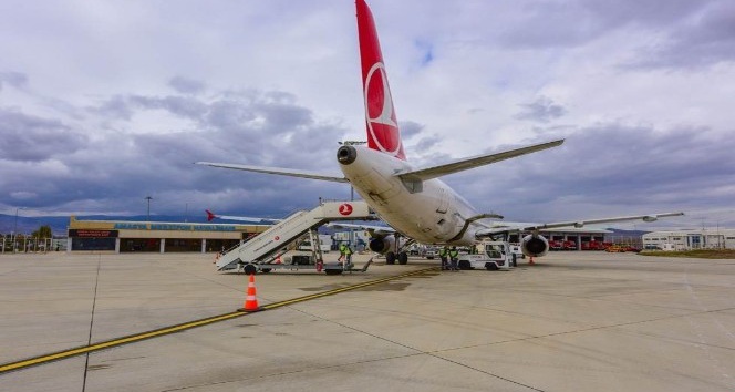 Merzifon Havalimanından Ocak ayında 19 binden fazla yolcu uçtu