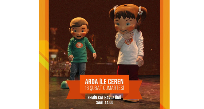 Arda ile Ceren İstanbul&#039;da çocuklar ile buluşuyor