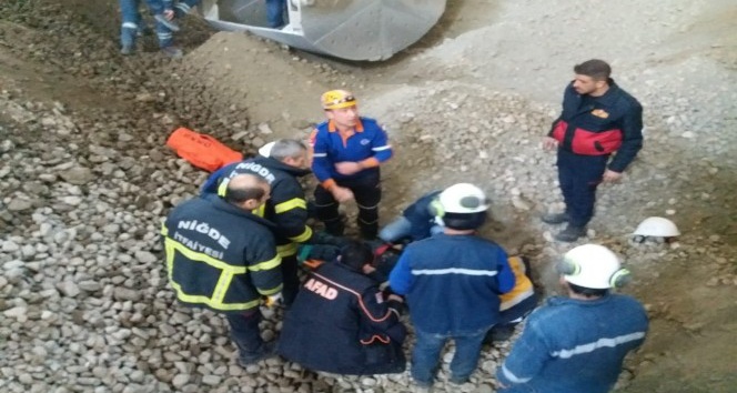 15 metre yükseklikten düşen işçi ağır yaralandı