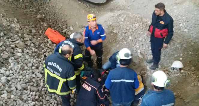 15 metre yükseklikten düşen işçi ağır yaralandı