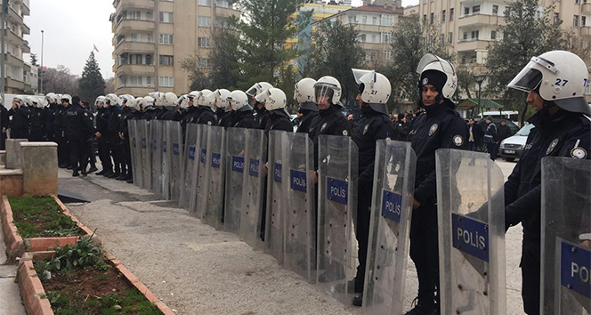 HDP&#039;lilerin yürüyüşüne izin verilmedi