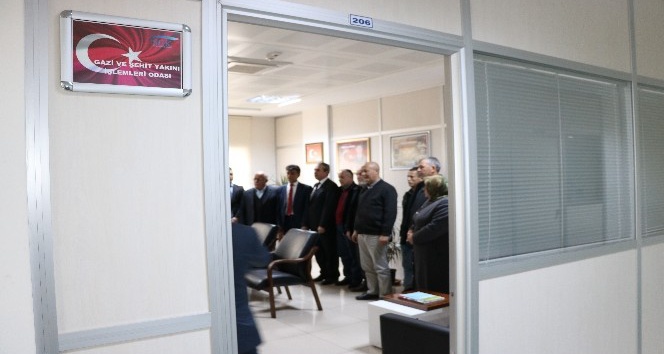 SGK’da Şehit yakını ve Gazilerin işlemler için büro açıldı