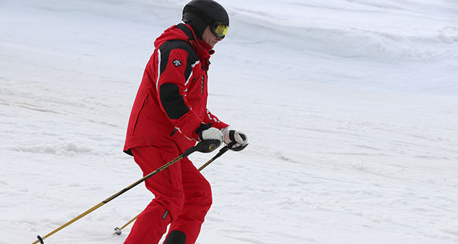 Putin ve Lukaşenko kayak yaptı