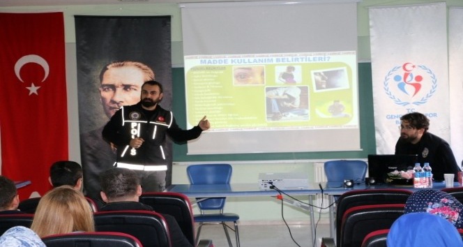 Narkotik timleri ekipleri çalışması