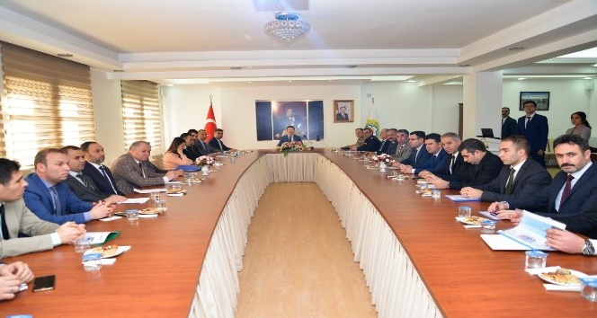 Uyuşturucu ile mücadele toplantısı yapıldı