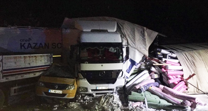 Bolu-Ankara yolunda zincirleme kaza