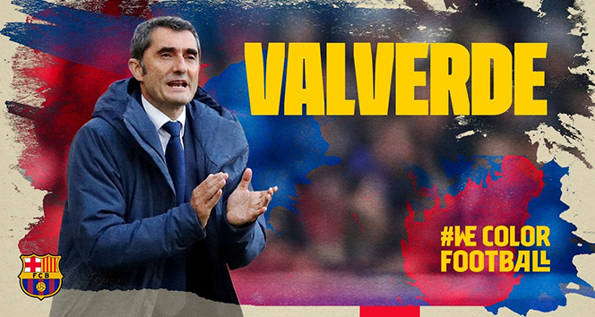 Barcelona, Valverde&#039;nin sözleşmesini uzattı