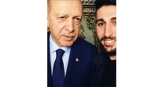 Cumhurbaşkanı Erdoğan, Bursalı gencin isteğini geri çevirmedi