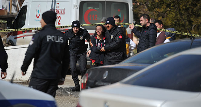 Ankara&#039;da koca dehşeti... Çocuklarının gözü önünde öldürdü