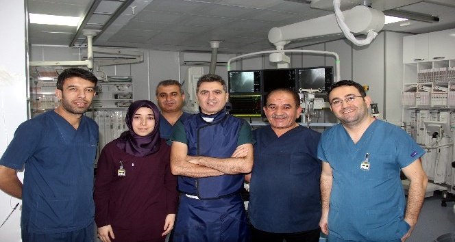 Ankara’dan Kırşehir’e geldi anjiyo olup taburcu edildi