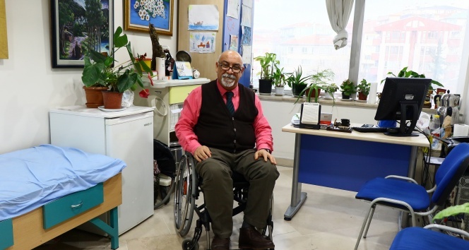 Engelli doktor hastaları ile birlikte Cumhurbaşkanı Erdoğan’a seslendi
