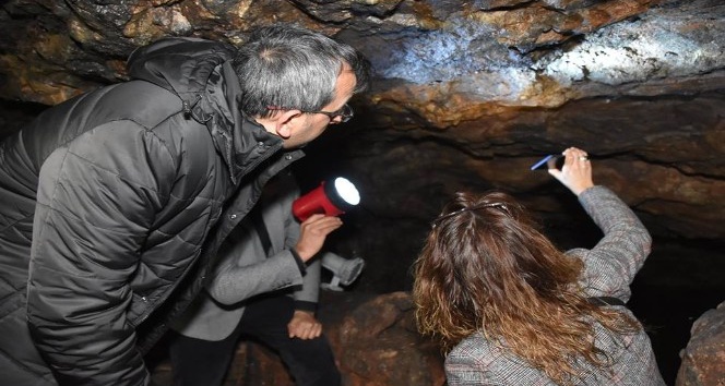 Bizans döneminden kalan Sulu Mağara, turizme kazandırılıyor