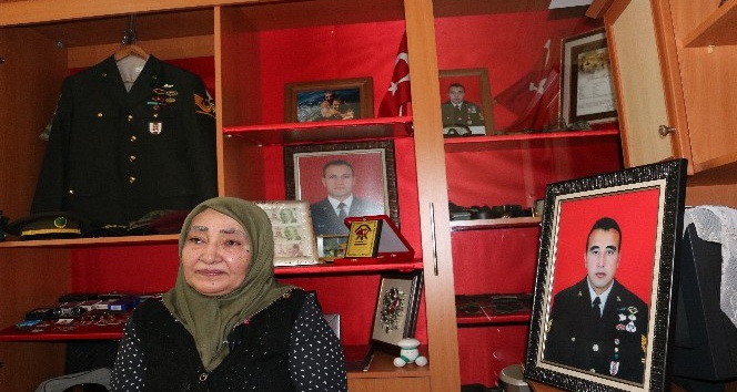 Şehit ailesinden şehidine özel oda