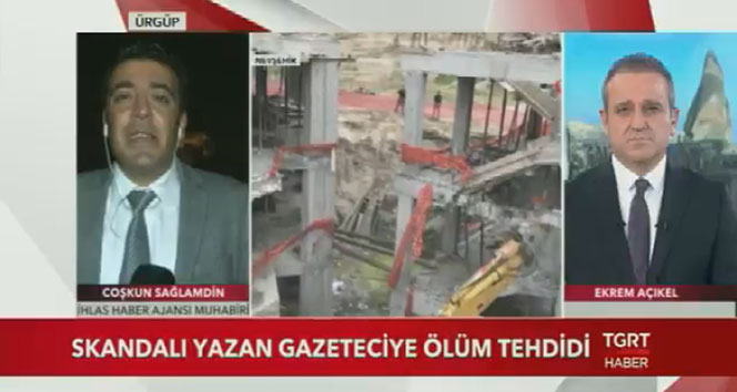 İHA Muhabiri Coşkun Sağlamdin yaşadıklarını TGRT Haber’de anlattı