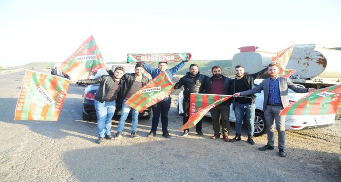 Serik’te saldırıya uğrayan Cizrespor’a görkemli karşılama