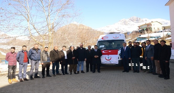 Sağlık Bakanlığı’ndan Beytüşşebap’a tam donanımlı ambulans
