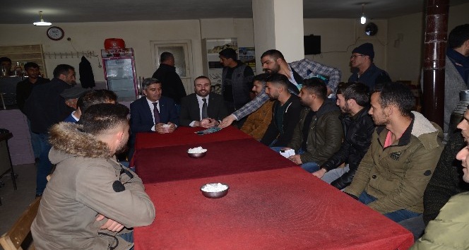 AK Parti Beytüşşebap Belediye Başkan adayı Aşan’dan esnaf ziyareti