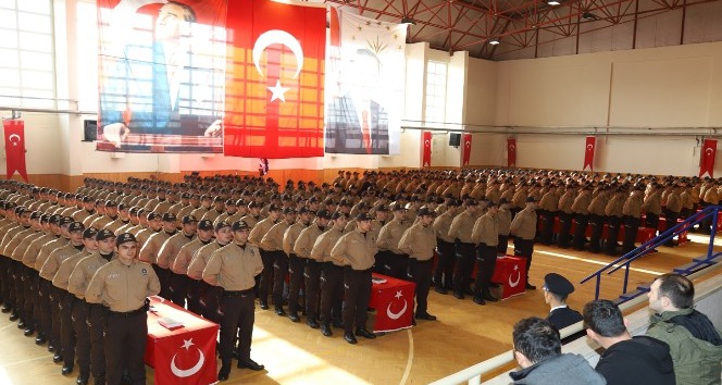 Çankırı’da 399 bekçinin mezuniyet heyecanı