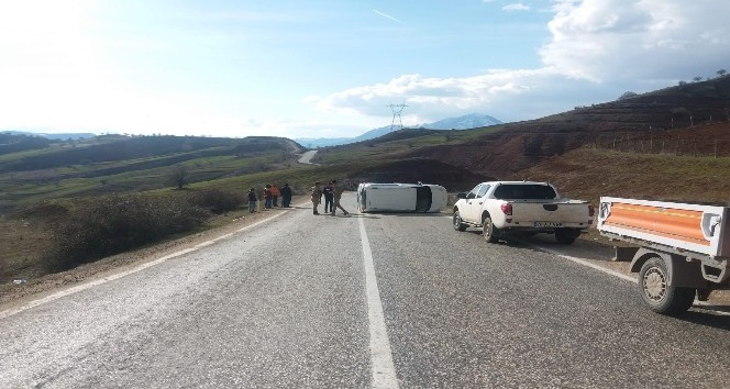 Giresun-Sivas karayolunda trafik kazası: 7 yaralı