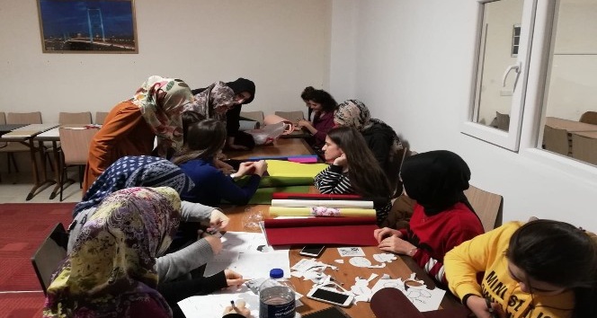 Keçe, üniversite öğrencilerin elinde tekrar hayat buluyor