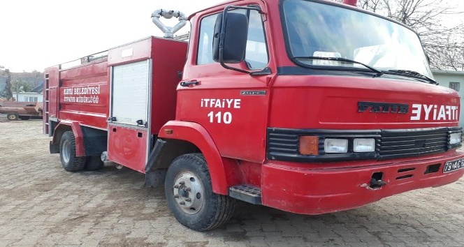 Elbeyli’ye itfaiye aracı