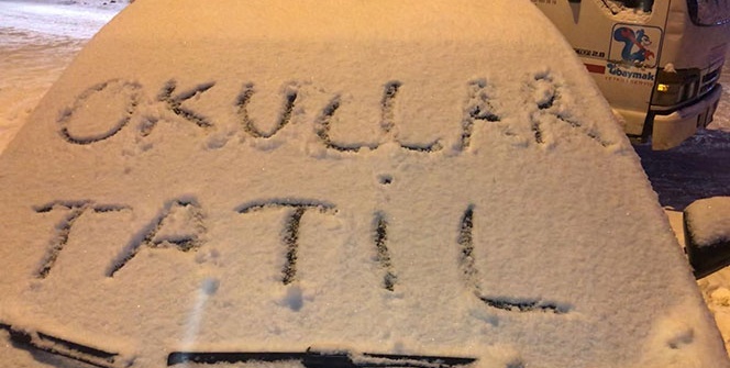 28 Şubat Kar Tatili Olan İller Hangileri!| İstanbul Ankara Okullar Tatil Mi