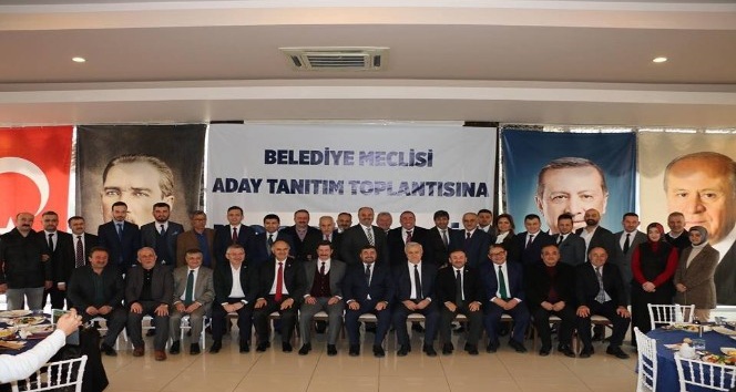AK Parti Giresun’da belediye meclis adaylarını tanıttı